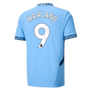 Manchester City Erling Haaland #9 Hemmatröja 2024-25 Kortärmad